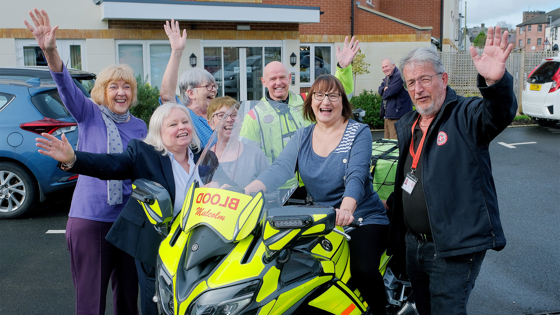 Penrith retirees raise £1,500 for local charity Blood Bikes Cumbria